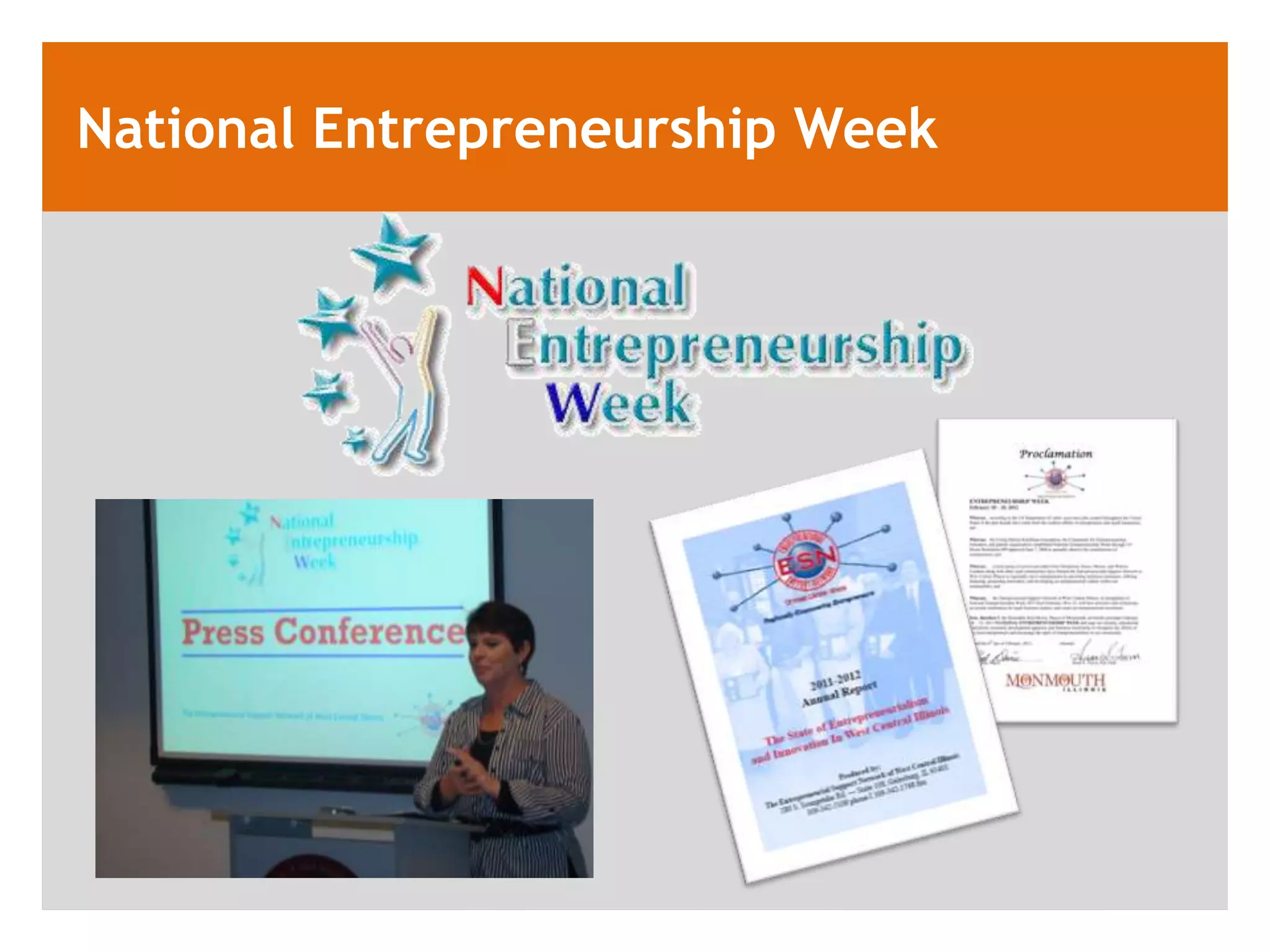 National Entrepreneurship Week
 