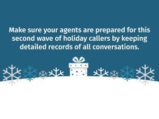 12 Tips for Providing Fantastic Holiday Phone Support