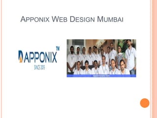 APPONIX WEB DESIGN MUMBAI
 