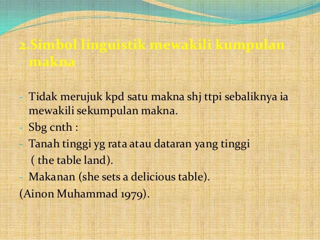 Makna Perkataan Delicious / Makna adalah arti atau maksud yang