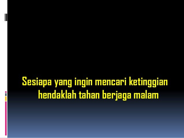 Perumpamaan Dan Kata-Kata Hikmah