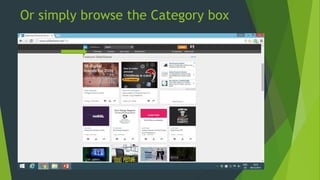 Or simply browse the Category box
 