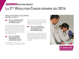 La Révolution Cancer est en marche