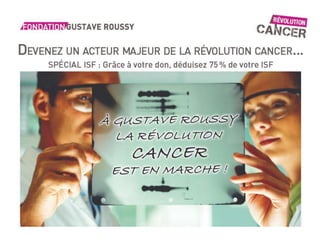 La Révolution Cancer est en marche