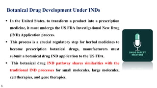 Quality, Safety and Legislation for herbal products in USA.pptx