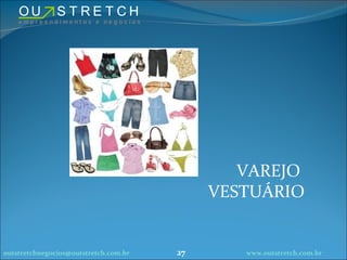 VAREJO  VESTUÁRIO  [email_address] www.outstretch.com.br 