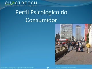Perfil Psicológico do Consumidor [email_address] www.outstretch.com.br 
