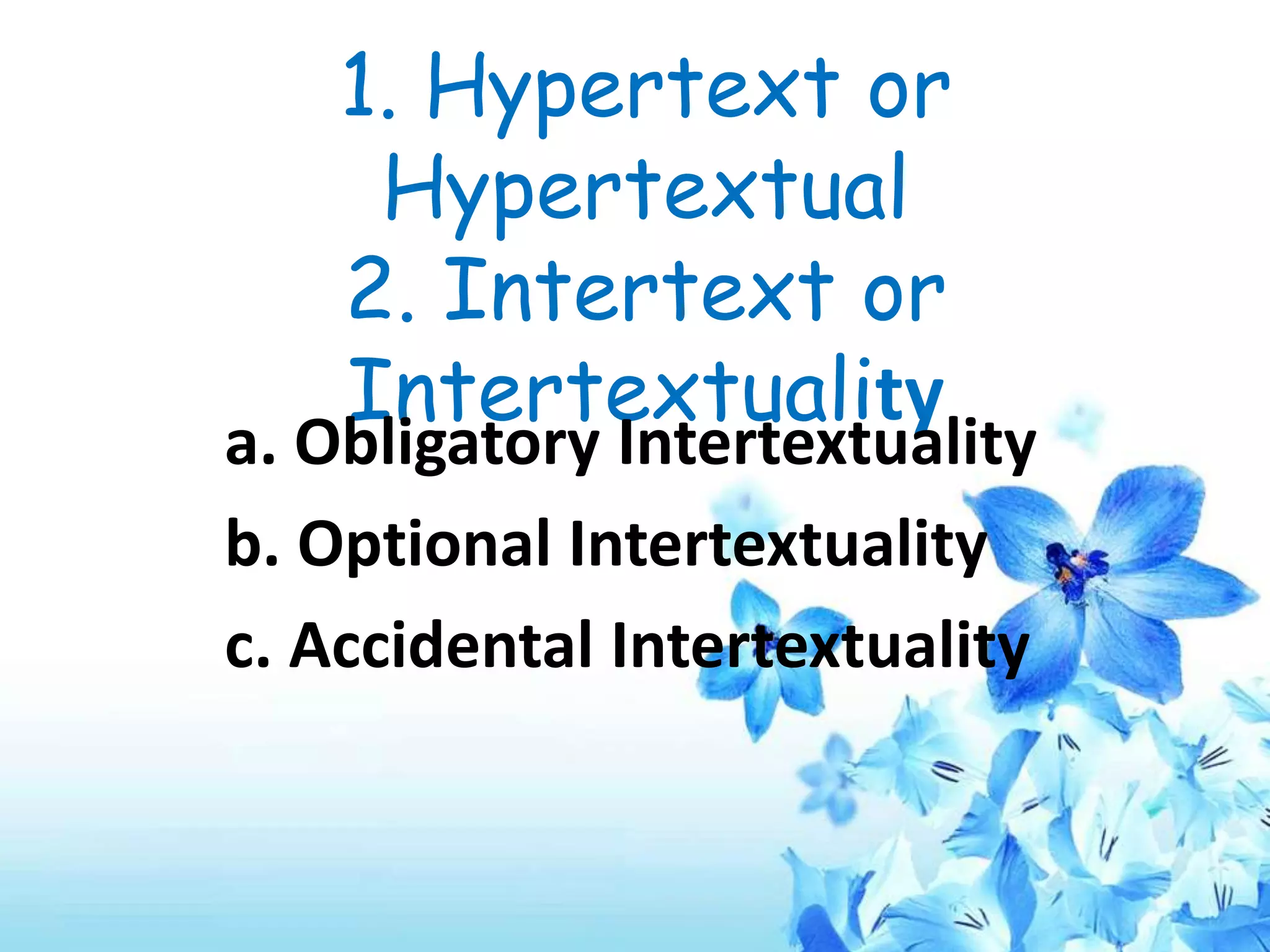 Context of text development ppt