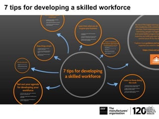 7 tips for developing a skilled workforce
 