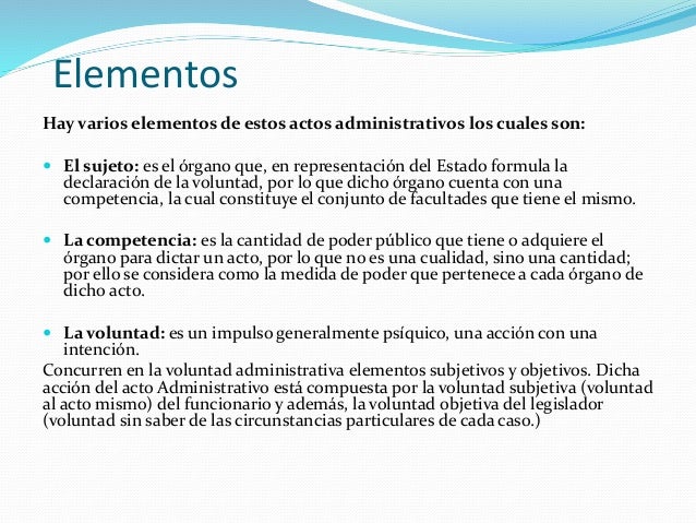Slideshare actos administrativos