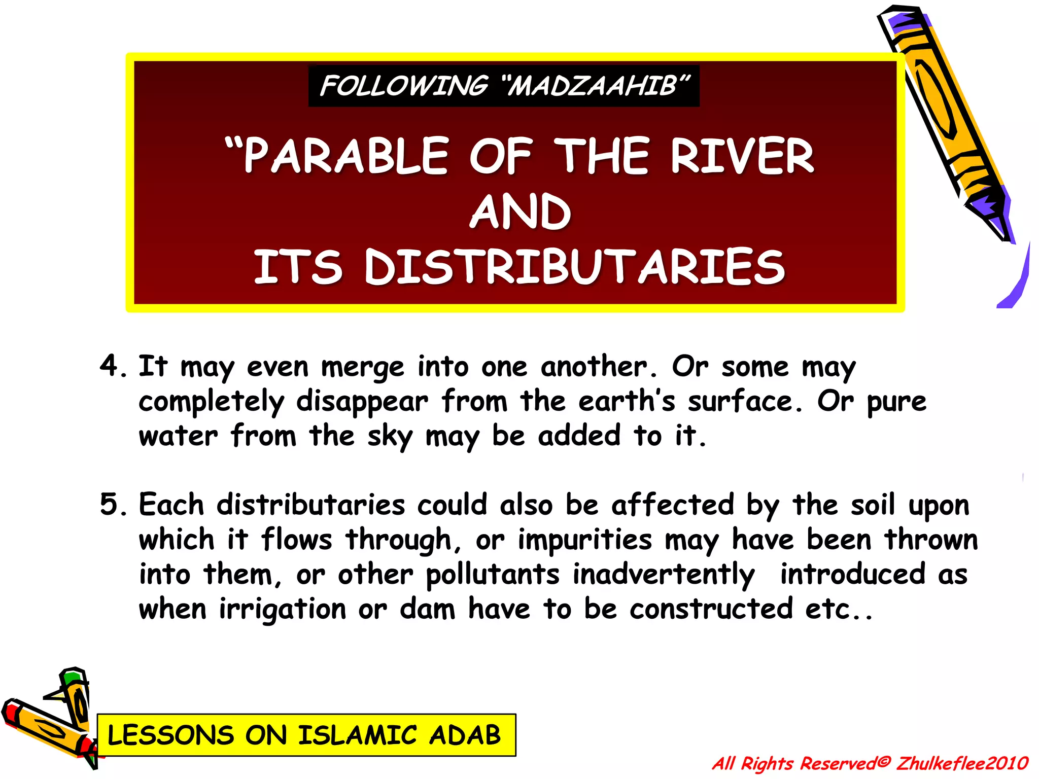 What follows are (secondary) generally falls under the method termed “ijtihad” that has many approaches, of priority is “ijma” and “Qiyas ”. Yet, there are more ....All Rights Reserved© Zhulkeflee2010