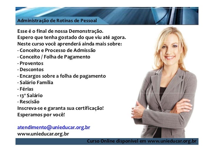 Cursos de administracao online