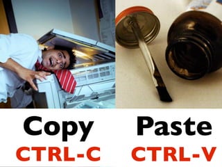Copy     Paste
CTRL-C   CTRL-V
 