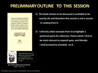<ul><li>The book chosen to be discussed is available to be read by all, and therefore this session is not a session  </li>...