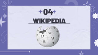 WIKIPEDIA
04
 