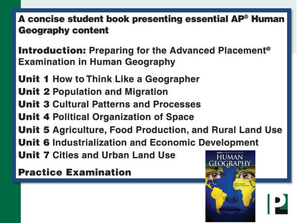 AMSCO AP Human Geography