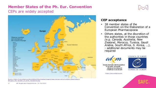 EU and US Procedures for API Registration - Commonalities and Differe…