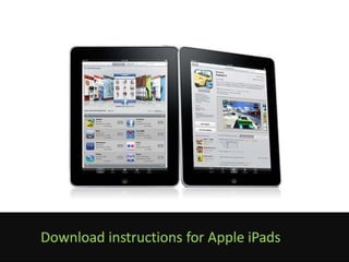eBook Download Instructions for iPads