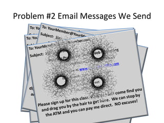 Problem #2 Email Messages We Send 
