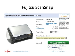 Fujitsu ScanSnap 