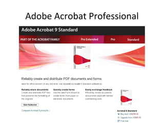 Adobe Acrobat Professional 