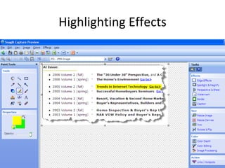 Highlighting Effects 