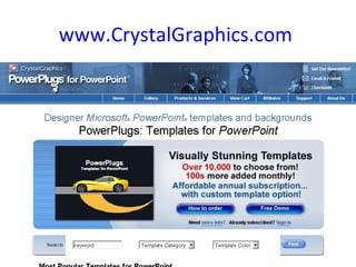 www.CrystalGraphics.com   