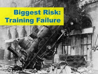 Biggest Risk:Training Failure