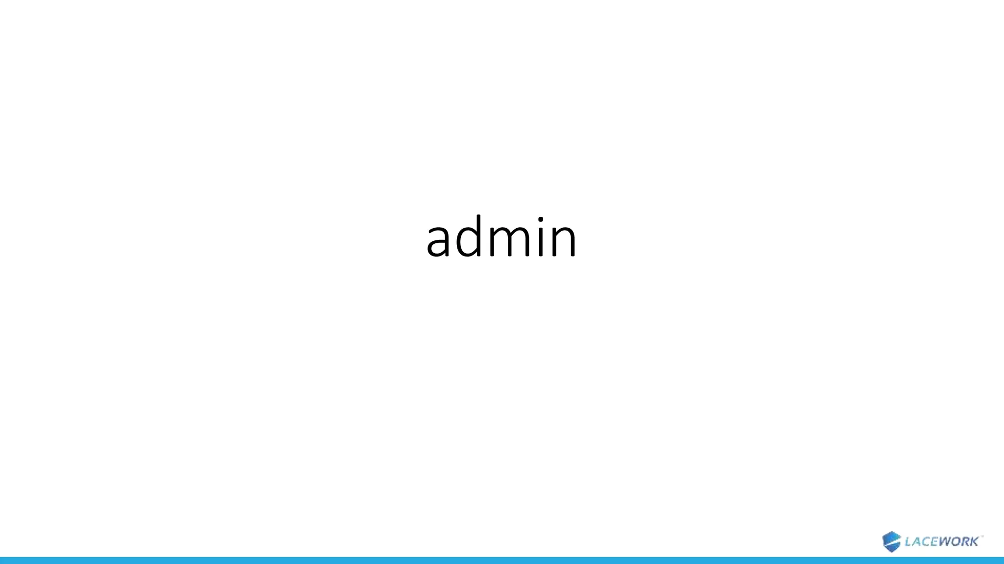 admin
 
