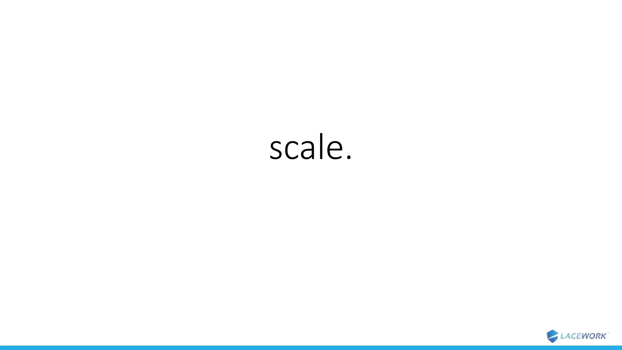 scale.
 
