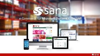 e-Commerce für Microsoft Dynamics und SAP
 