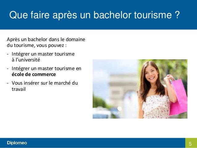 Qu'est-ce qu'un bachelor tourisme