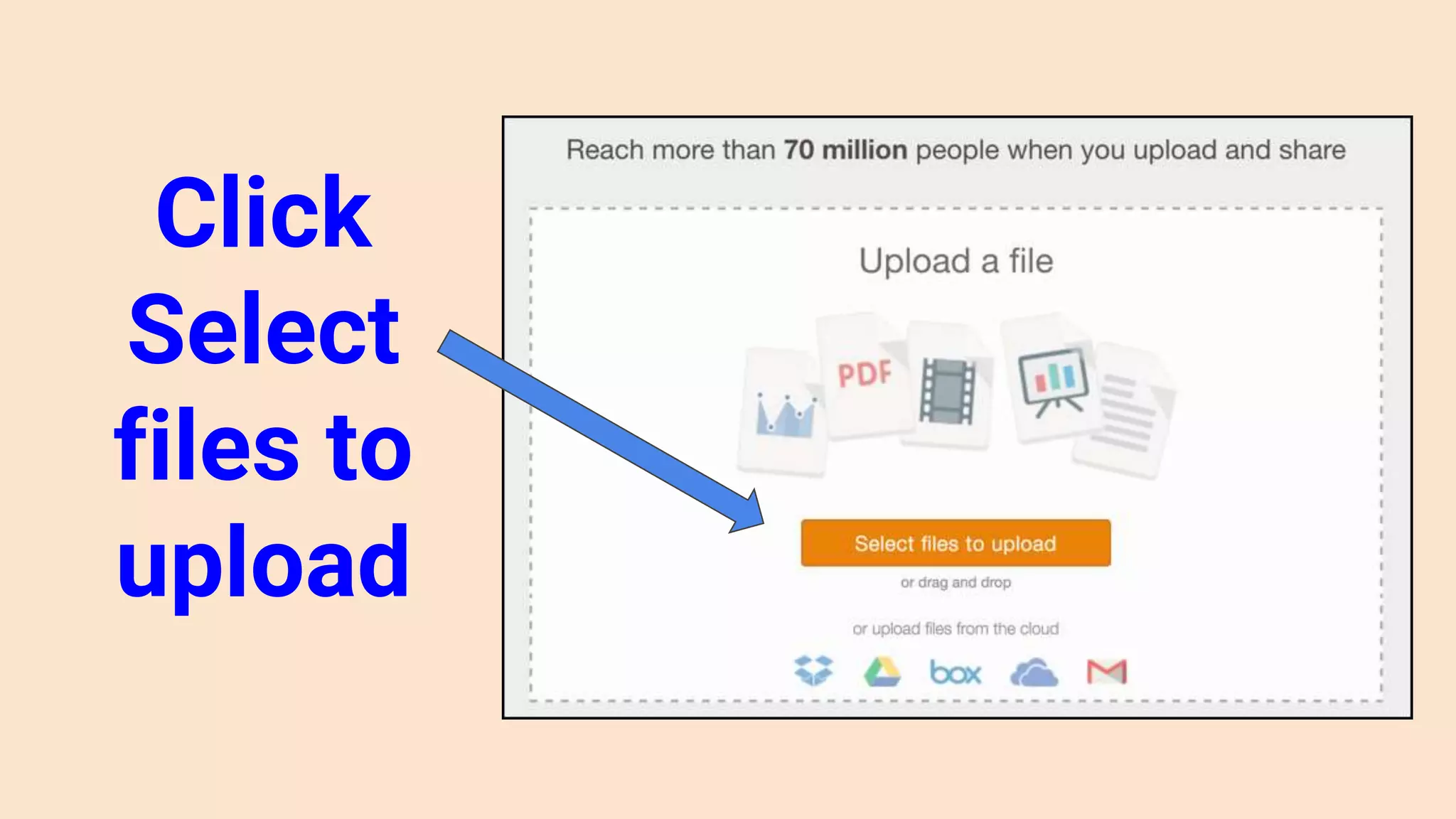 Click
Select
files to
upload
 