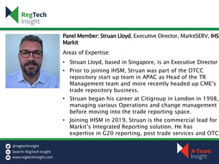 Markitserv Best Practices for Integrated Regulatory Reporting Across Multiple ...