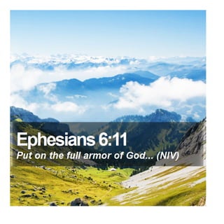 Ephesians 6:11 - Daily Bible Verse