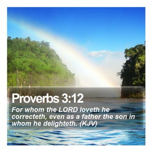 Proverbs 3:12 - Daily Bible Verse