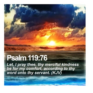Psalm 119:76 - Daily Bible Verse