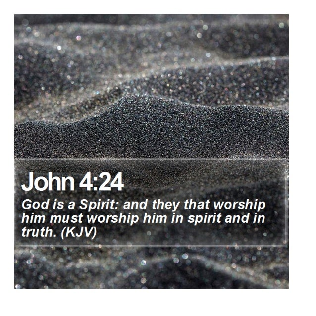 John 4 24 daily bible verse
