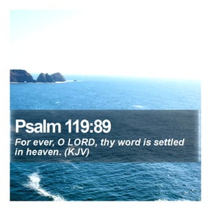 Psalm 119:89 - Daily Bible Verse