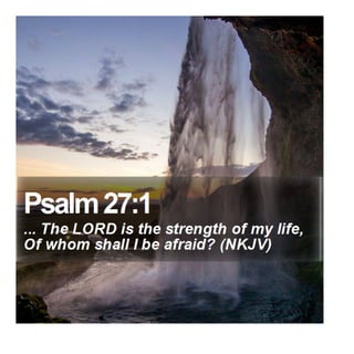 Psalm 27:1 - Daily Bible Verse