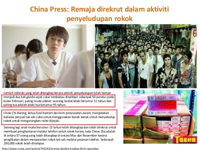 Rokok Tak Sah Pandemik Global