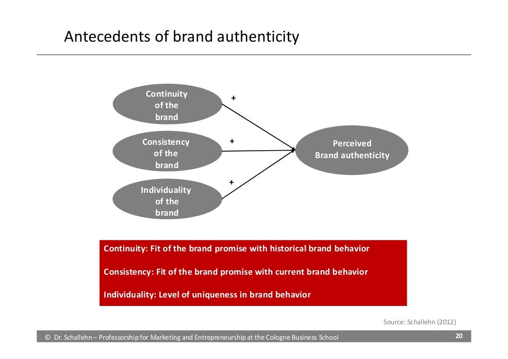 brand authenticity literature review comprehensive definition and an amalgamated scale