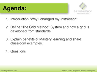 Grid System Learning Reaching ALL Students with Mastery Learning - Grid Method ...