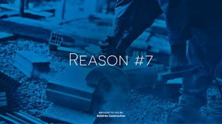 Top 9 Reasons Construction Projects Fail