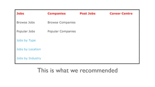 This is what we recommended
 