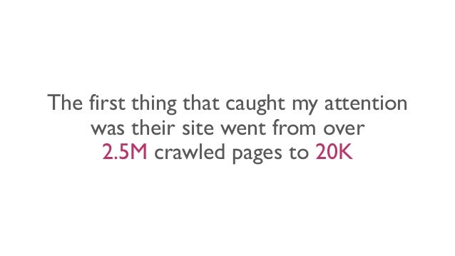 [BrightonSEO 2019] Restructuring Websites to Improve Indexability Slide 134