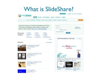 What is SlideShare?  