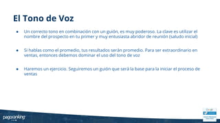 El tono de voz en Ventas | PDF