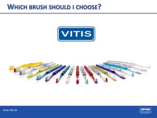 www.vitis.es
WHICH BRUSH SHOULD I CHOOSE?
 