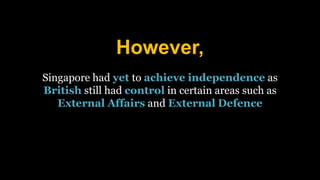 The Results
Biggest Winner
People’s Action Party
 